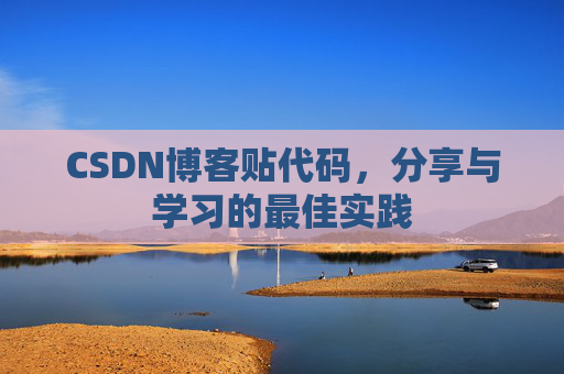 CSDN博客贴代码，分享与学习的最佳实践
